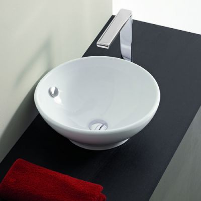 Artceram WASHBASINS FUORI 1 Раковина 43х43 см, без отв., накладная, цвет: белый
