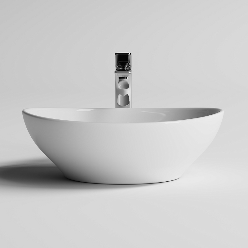 Умывальник чаша накладная овальная  Element  405*330*140 мм Ceramica Nova CN6016