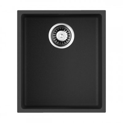 Кухонная мойка Omoikiri Bosen 38-U-BL Tetogranit/черный 4993157