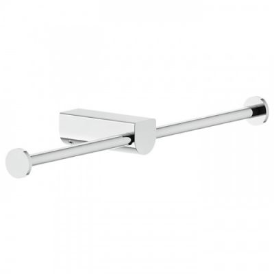 Gessi Rilievo Двойной держатель туалетной бумаги, подвесной, цвет: хром 59415#031