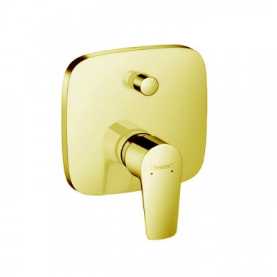 Hansgrohe Talis E Встраиваемый смеситель для ванны, внешняя часть, цвет: золото 71474990