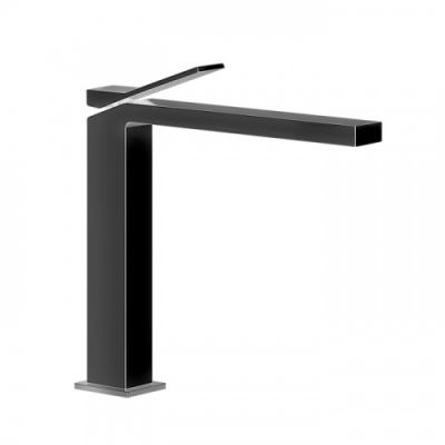 Gessi Rettangolo K Смеситель для раковины на 1 отверстие, излив 213мм, цвет: black XL 53004#299