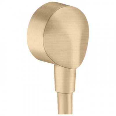 Hansgrohe FixFit E Шланговое подсоединение, цвет: шлифованная бронза 27454140