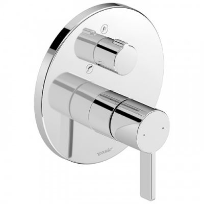 Duravit D-Neo Смеситель для ванны, встраиваемый, цвет: хром DE5210018010
