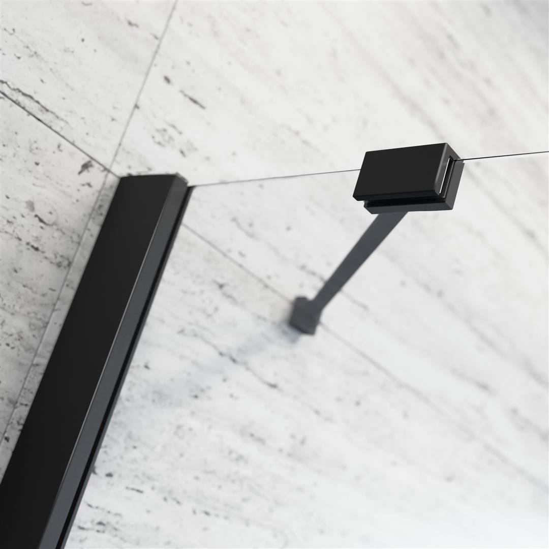 Шторка на ванну 90 см Radaway IDEA BLACK PNJ II FRAME