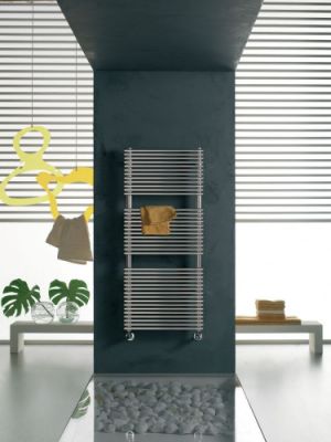 Cordivari Elen, полотенцесушитель водяной 1160x600, цвет полированная сталь 3551440133009