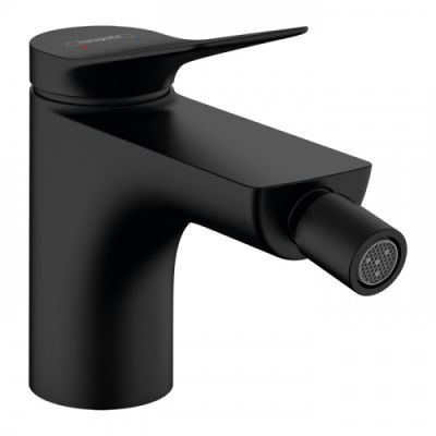Hansgrohe Vivenis Смеситель для биде, на 1 отв., с донным клапаном, цвет: черный матовый 75200670