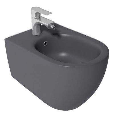 ISVEA Infinity Биде подвесное 10NF41001SV-2C антрацит