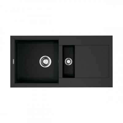 Кухонная мойка Omoikiri Sakaime 86-2-BL Tetogranit/черный 4993117