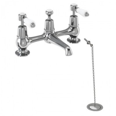 Burlington Смеситель для раковины на 2 отверстия T16-QT