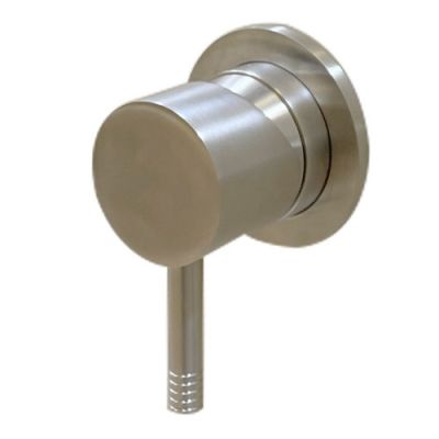 RU701E03Q AQUAELITE встроенный скрытый смеситель для душа KINO, 1/2", комплект, шлиф. сталь