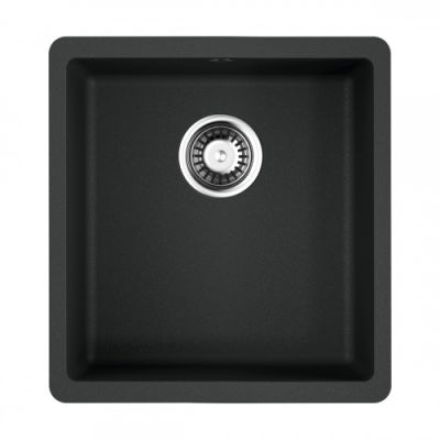 Кухонная мойка Omoikiri Kata 40-U-BL Artgranit/черный 4993396