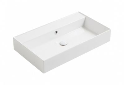 SIMAS AGILE AG81 Раковина подвесная 80х46 см, без отверстия под смеситель цвет белый