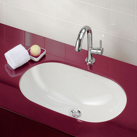 Раковина 530*320 Villeroy & Boch O'novo  встраиваемая снизу 41625001