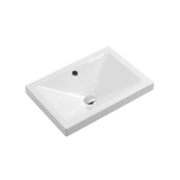 Раковина полувстраиваемая 54x38 см Olympia incasso rettangolare lil4654001