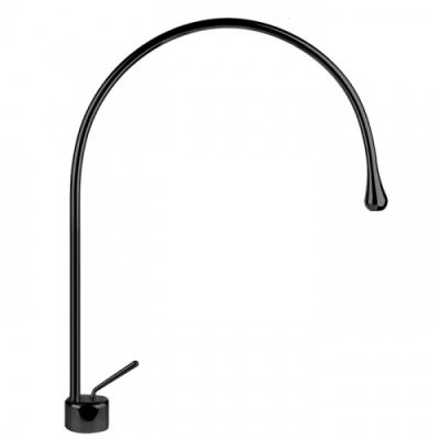Gessi Goccia Смеситель для раковины на 1 отверстие, излив 387мм R=197, цвет: black XL 33603#299