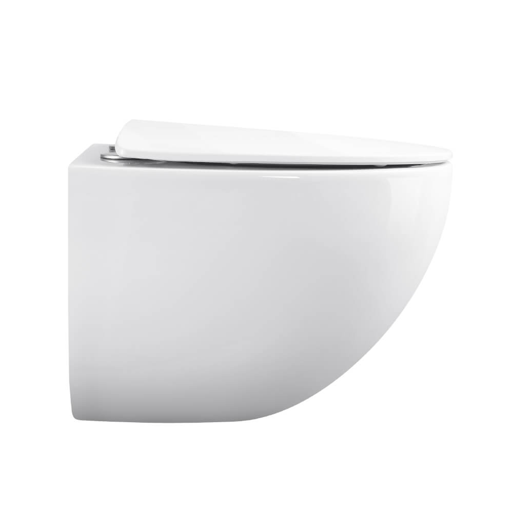 751W00 Подвесной унитаз B&W W-751 Rimless / UF seat cover / Fixing screw (530x375x380)