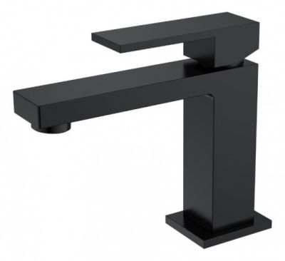 Смеситель для умывальника QUBIC Black 471-B