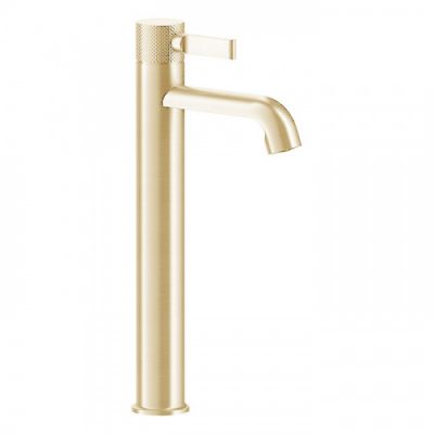 Gessi Inciso Смеситель для раковины на 1 отв., с донным клапаном, цвет: золото 58003#246