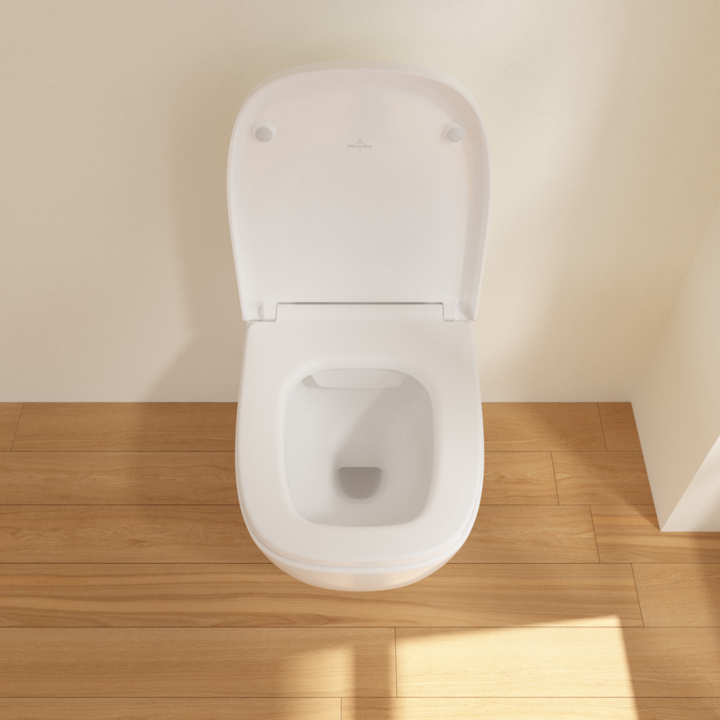 4608 R0 R1 Унитаз подвесной Безободковый Antheus бел.Villeroy & Boch