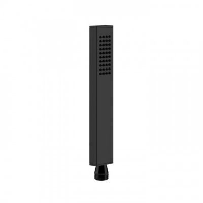 Gessi Rettangolo Душевая лейка с защитой от известкового налета, цвет: Black XL 20154#299