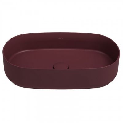 ISVEA Infinity раковина накладная 55x36 см, 10NF65055SV-2R бордовый
