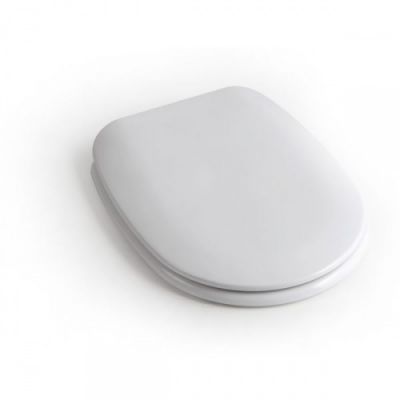 White Ceramic Basic WC00S05SL, быстросъемное сиденье с микролифтом, цвет чёрный матовый