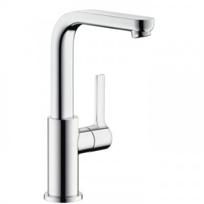 Hansgrohe Metris S Смеситель для раковины, однорычажный, поворотный излив 120&deg;, цвет: хром 31159000