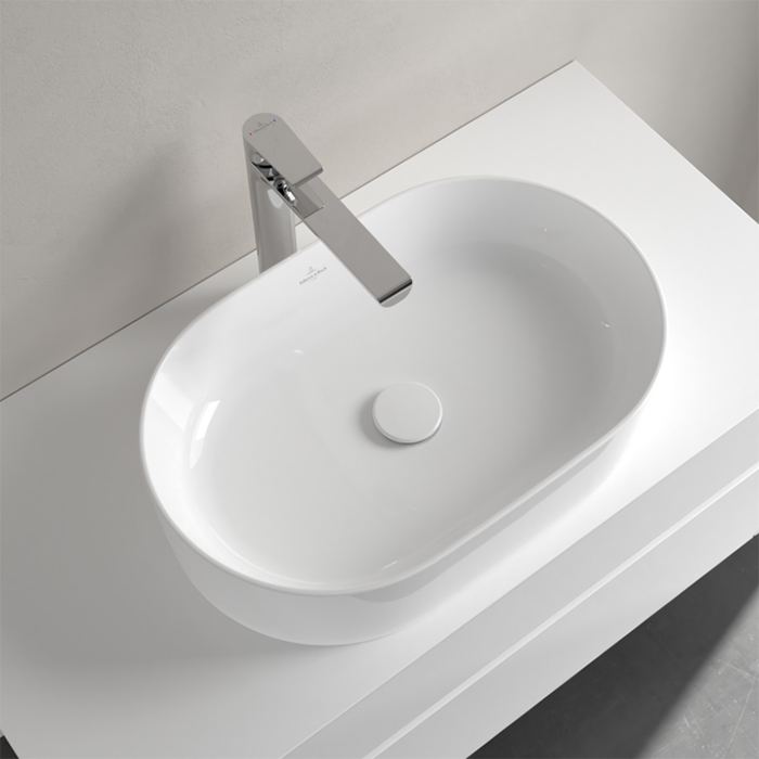 Раковина Villeroy&Boch Collaro 560*360 CeramicPlus, цвет-альпийский белый 4A1956R1
