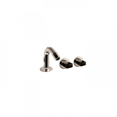 Fantini Venezia Смеситель для биде, 1 отв., излив: 120 мм, цвет: Nickel PVD 29 95 N411SB