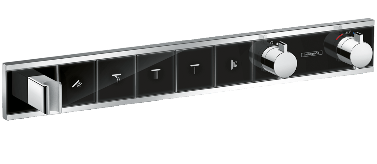 Встроенная часть термостата Hansgrohe RainSelect на 5 потребителей 15313180