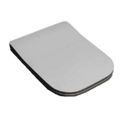 White Ceramic Idea WC100SFMSL, крышка сиденье для унитаза серая матовая