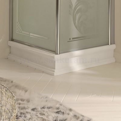 Поддон для душа керамический 80x96 Kerasan Retro 1336
