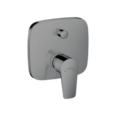 71474340 Hansgrohe Talis E Встраиваемый смеситель для ванны, внешняя часть, цвет: шлифованный черный хром