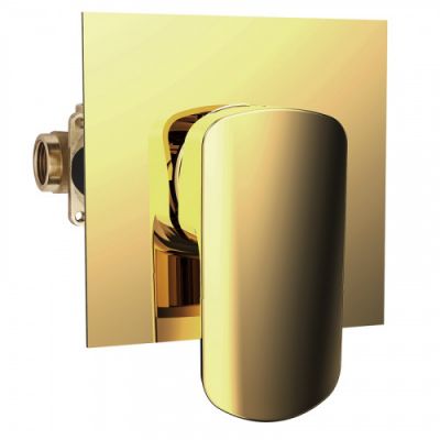 56201053 Palazzani Mis color встроенный смеситель для душа на 1 потребитель, 1/2", комплект золото