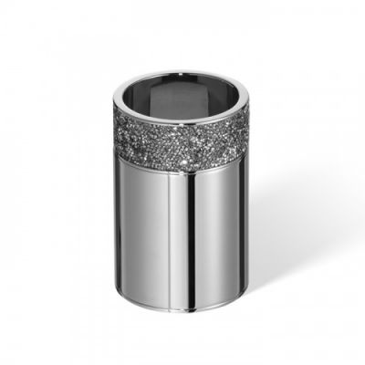 Decor Walther Rocks BOD1 Стакан настольный, с кристаллами Swarovski, цвет: хром 933800