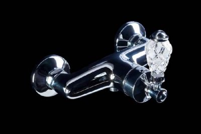 Смеситель для душа Boheme VOGUE CRYSTAL Хром (одноручковый) 224-CRST