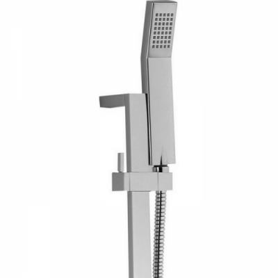 CISAL Shower Душевой гарнитур:ручная лейка,шланг 150 см,штанга 70 см, цвет хром DS01004021
