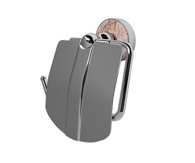 Nau K-7725 Держатель туалетной бумаги с крышкой Размеры (Ш/В/Г): 14,7х14,5х6,4 см