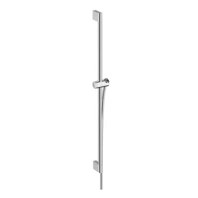 24401000 Hansgrohe Unica Душевая штанга Pulsify S 90 см со слайдером с кнопкой и шлангом, цвет: хром