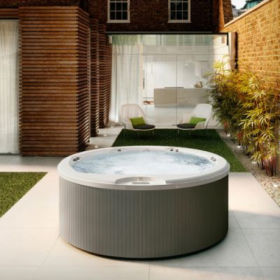 JACUZZI ALIMIA Минибассейн &Oslash;2120x900 мм., отдельностоящий, панели Graphite, цвет Platinum 944513465