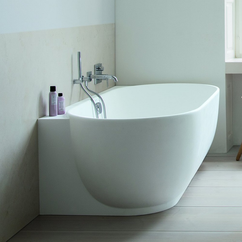 Duravit Luv Ванна из минерального литья 180X95 угловая