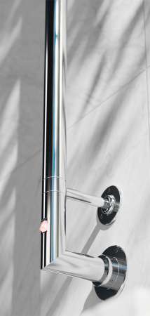 Margaroli Arcobaleno полотенцесушитель электрический с крючком 910х125 мм, цвет Black Matt
