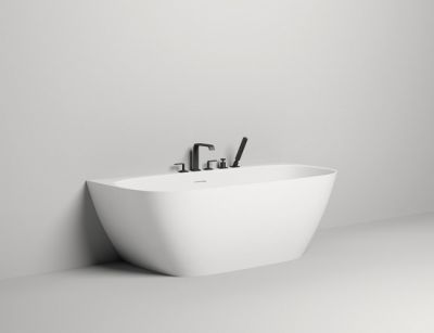 Salini NEW Sofia Wall Ванна пристенная 180x85 белая глянцевая