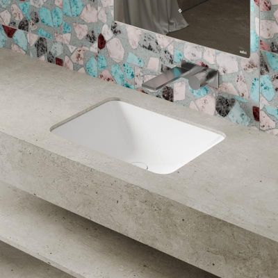 Salini MAREA 06 Раковина встраиваемая снизу 550x400, матовая