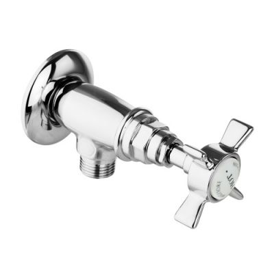 PRINCETON Кран запорный угловой, M1/2"xM1/2" ML.PRN-858.CSCR состаренный хром