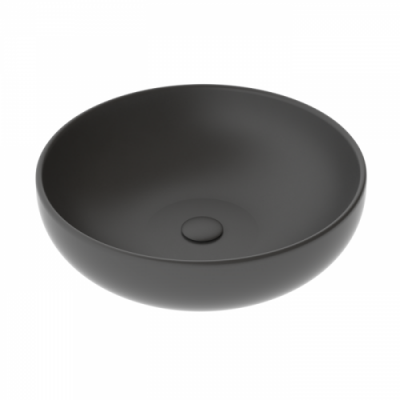 Раковина на столешницу круглая d 45 см GSG EASY EALAVRO45021 пепельный матовый