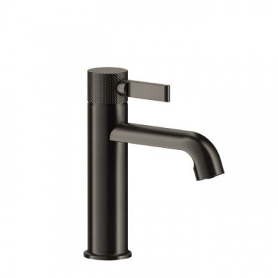 Gessi Inciso- Смеситель однорычажный с донным клапаном на 1 1/4, соединительные шланги на 3/8. цвет: black XL 58001#299