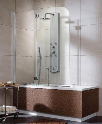 Шторка на ванну закруглённая Radaway Eos PND 130L 205202-101L