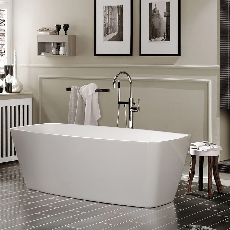 Jacuzzi Esprit Ванна акриловая отдельностоящая 170x80x57 см белая